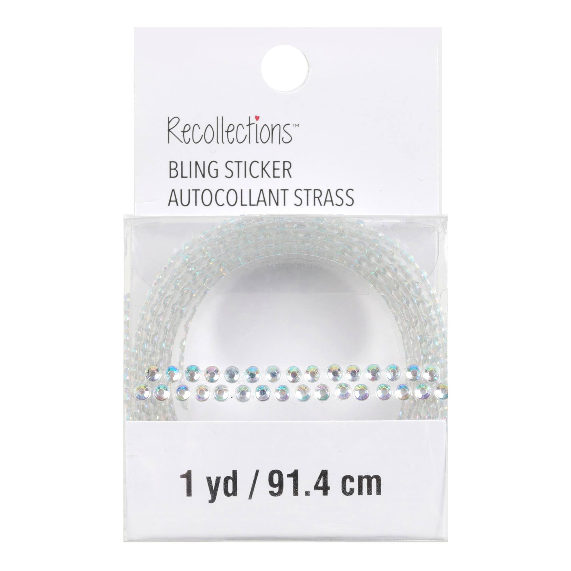 Recollections™ Bling on a Roll™ Iridescent Rhinestones, 3 mm